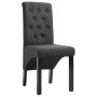 Sillas de comedor 4 unidades tela gris oscuro de vidaXL, Sillas de comedor - Ref: Foro24-276965, Precio: 392,97 €, Descuento: %