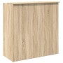 Mostrador de recepción Roble Sonoma 100x50x103,5 cm Madera de ingeniería en Oficina | Comprar online en Foru.es