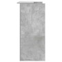Mostrador de recepción gris hormigón 100x50x103,5 cm en Oficina | Comprar online en Foru.es