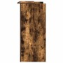 Mostrador de recepción roble ahumado 100x50x103,5 cm en Oficina | Comprar online en Foru.es