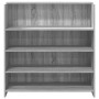Mostrador de recepción sonoma gris 100x50x103,5 cm en Oficina | Comprar online en Foru.es