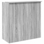 Mostrador de recepción sonoma gris 100x50x103,5 cm en Oficina | Comprar online en Foru.es