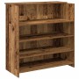 Mostrador de recepción madera vieja 100x50x103,5 cm en Oficina | Comprar online en Foru.es