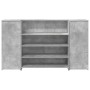 Mostrador de recepción gris hormigón 180x50x103,5 cm en Oficina | Comprar online en Foru.es