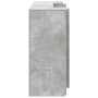 Mostrador de recepción gris hormigón 180x50x103,5 cm en Oficina | Comprar online en Foru.es