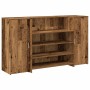 Mostrador de recepción madera vieja 180x50x103,5 cm en Oficina | Comprar online en Foru.es