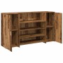 Mostrador de recepción madera vieja 180x50x103,5 cm en Oficina | Comprar online en Foru.es