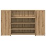 Mostrador de recepción roble artisian 180x50x103,5 cm en Oficina | Comprar online en Foru.es
