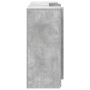 Mostrador de recepción gris hormigón 200x50x103,5 cm en Oficina | Comprar online en Foru.es
