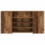 Mostrador de recepción madera vieja 200x50x103,5 cm en Oficina | Comprar online en Foru.es