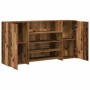 Mostrador de recepción madera vieja 200x50x103,5 cm en Oficina | Comprar online en Foru.es
