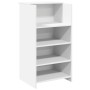 Mostrador de recepción blanco 135x50x103,5 cm madera ingeniería en Oficina | Comprar online en Foru.es