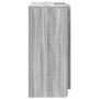 Mostrador de recepción sonoma gris 135x50x103,5 cm en Oficina | Comprar online en Foru.es