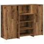 Mostrador de recepción madera vieja 135x50x103,5 cm en Oficina | Comprar online en Foru.es
