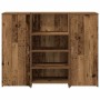 Mostrador de recepción madera vieja 135x50x103,5 cm en Oficina | Comprar online en Foru.es