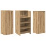 Mostrador de recepción roble artisian 135x50x103,5 cm en Oficina | Comprar online en Foru.es