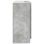 Mostrador de recepción gris hormigón 155x50x103,5 cm en Oficina | Comprar online en Foru.es