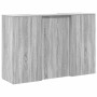 Mostrador de recepción sonoma gris 155x50x103,5 cm en Oficina | Comprar online en Foru.es