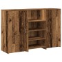 Mostrador de recepción madera vieja 155x50x103,5 cm en Oficina | Comprar online en Foru.es
