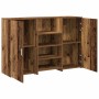 Mostrador de recepción madera vieja 155x50x103,5 cm en Oficina | Comprar online en Foru.es