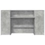 Mostrador de recepción gris hormigón 180x50x103,5 cm en Oficina | Comprar online en Foru.es