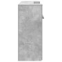 Mostrador de recepción gris hormigón 180x50x103,5 cm en Oficina | Comprar online en Foru.es