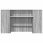 Mostrador de recepción sonoma gris 180x50x103,5 cm en Oficina | Comprar online en Foru.es