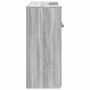 Mostrador de recepción sonoma gris 180x50x103,5 cm en Oficina | Comprar online en Foru.es