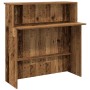 Mostrador de recepción madera vieja 180x50x103,5 cm en Oficina | Comprar online en Foru.es