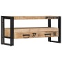 Mueble de TV de madera maciza de mango 100x30x45 cm de vidaXL, Muebles TV - Ref: Foro24-249858, Precio: 188,03 €, Descuento: %