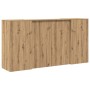 Mostrador de recepción roble artisian 200x50x103,5 cm en Oficina | Comprar online en Foru.es