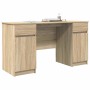 Escritorio Roble Sonoma 140 x 49 x 76 cm Madera contrachapada en Oficina | Comprar online en Foru.es