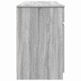 Escritorio Gris sonoma 140 x 49 x 76 cm Madera contrachapada en Oficina | Comprar online en Foru.es