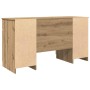 Escritorio Roble artisan 140 x 49 x 76 cm Madera contrachapada en Oficina | Comprar online en Foru.es