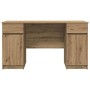 Escritorio Roble artisan 140 x 49 x 76 cm Madera contrachapada en Oficina | Comprar online en Foru.es