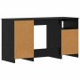 Escritorio con cajón 2 pcs Roble Negro 140 x 50 x 76 cm en Oficina | Comprar online en Foru.es