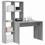 Escritorio Gris Sonoma 138,5 x 55 x 143 cm Madera de ingeniería en Oficina | Comprar online en Foru.es