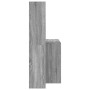 Escritorio Gris Sonoma 138,5 x 55 x 143 cm Madera de ingeniería en Oficina | Comprar online en Foru.es
