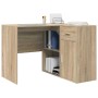 Escritorio de Esquina con cajón Roble Sonoma 102 x 88 x 75 cm en Oficina | Comprar online en Foru.es