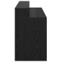 Escritorio Roble negro 160 x 55 x 91 cm Madera contrachapada en Oficina | Comprar online en Foru.es