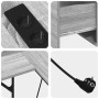 Escritorio Gris Sonoma 182 x 101 x 87,5 cm Madera de ingeniería en Oficina | Comprar online en Foru.es