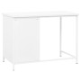Escritorio industrial con cajones acero blanco 105x52x75 cm en Oficina | Comprar online en Foru.es