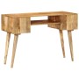 Escritorio con cajones madera maciza de mango 110x47x76 cm en Oficina | Comprar online en Foru.es