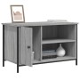 Mueble para TV madera contrachapada gris Sonoma 80x40x50 cm de vidaXL, Muebles TV - Ref: Foro24-832771, Precio: 53,52 €, Desc...