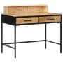 Mesa Consola con cajón Marrón 100 x 55 x 89.5 cm en Oficina | Comprar online en Foru.es