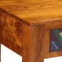 Escritorio con cajón con almacenamiento Marrón 110 x 50 x 73 cm en Oficina | Comprar online en Foru.es