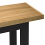 Escritorio NOAIN patas en U madera maciza pino 120x50x75 cm en Oficina | Comprar online en Foru.es