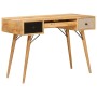 Escritorio Marrón 110 x 55 x 76 cm Madera de mango maciza en Oficina | Comprar online en Foru.es