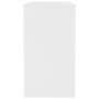Escritorio de madera contrachapada blanco 90x40x72 cm en Oficina | Comprar online en Foru.es