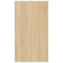 Escritorio de madera contrachapada color roble 90x40x72 cm en Oficina | Comprar online en Foru.es